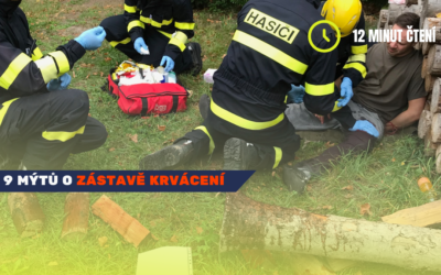 9 mýtů o zástavě krvácení, které tě mohou stát život